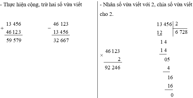 Bài 1: Ôn tập về số và phép tính trong phạm vi 100 000 | Giải vở bài tập Toán lớp 4 Cánh diều