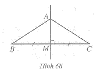 Cho tam giác ABC và M là trung điểm của BC. Biết góc AMB = góc AMC