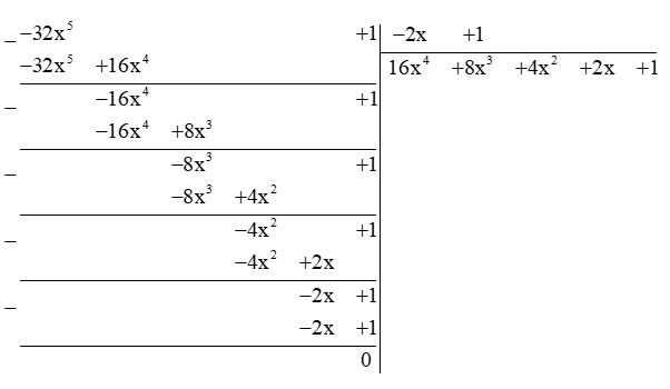 Tính: a) (x^2 – 2x + 1) : (x – 1) ; b) ( x^3 + 2x^2 + x ) : (x^2 + x)  (ảnh 635)
