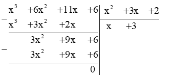 Một hình hộp chữ nhật có thể tích là x^3 + 6x^2 + 11x + 6 ( cm^3) (ảnh 672)