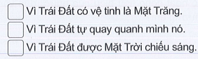 Vở bài tập Tự nhiên xã hội lớp 3 trang 72, 73 Bài 23: Trái Đất trong hệ Mặt Trời | Cánh diều