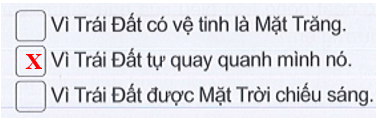 Vở bài tập Tự nhiên xã hội lớp 3 trang 72, 73 Bài 23: Trái Đất trong hệ Mặt Trời | Cánh diều