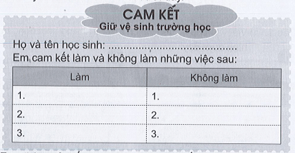 Vở bài tập Tự nhiên xã hội lớp 3 trang 24, 25 Ôn tập: Chủ đề Trường học | Cánh diều