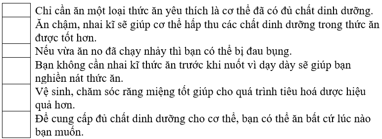 Vở bài tập Tự nhiên xã hội lớp 3 trang 56, 57, 58 Bài 20: Cơ quan tiêu hoá | Chân trời sáng tạo