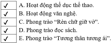 Vở bài tập Tự nhiên xã hội lớp 3 trang 22, 23 Bài 7: Truyền thống của trường em | Chân trời sáng tạo