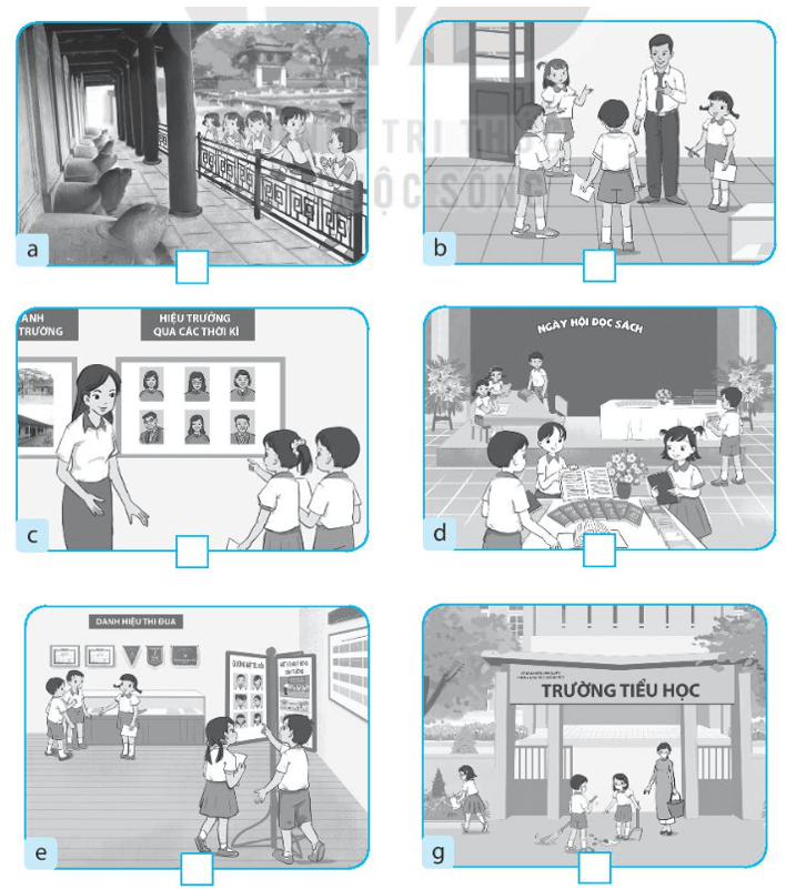 Vở bài tập Tự nhiên xã hội lớp 3 trang 19, 20, 21 Bài 6: Truyền thống trường em | Kết nối tri thức (ảnh 5)