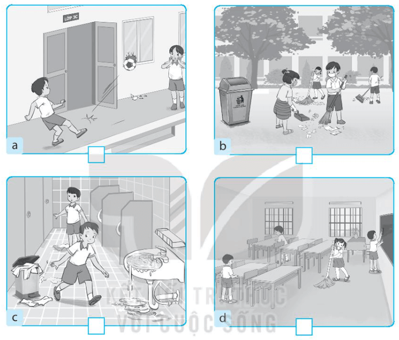 Vở bài tập Tự nhiên xã hội lớp 3 trang 24, 25, 26 Bài 8: Ôn tập chủ đề trường học | Kết nối tri thức (ảnh 16)