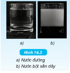 Sau 30 phút ở mỗi cốc có sự thay đổi nào không