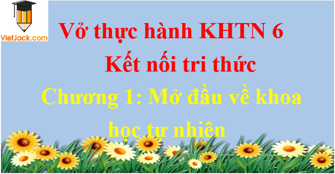 Vở thực hành Khoa học tự nhiên lớp 6 Chương 1: Mở đầu về khoa học tự nhiên | Giải VTH Khoa học tự nhiên lớp 6 hay nhất