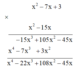 Thực hiện các phép nhân sau:(x^2 - x).(2x^2 - x -10)