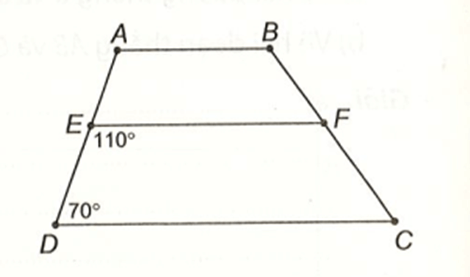 Quan sát hình vẽ dưới đây và chứng tỏ EF // DC